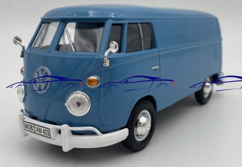 VW Type 2 T1 Delivery Van 1:24 Motormax 79342 blue VW Type 2 T1 Delivery Van 1:24 Motormax 79342 blue