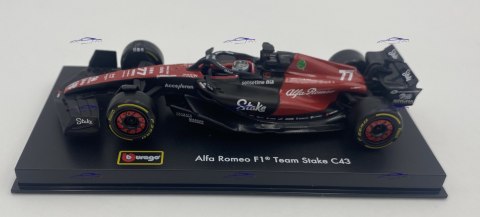 ALFA ROMEO C43 F1 2023 KASK V. Bottas BBurago 1:43 ALFA ROMEO C43 F1 2023 KASK V. Bottas BBurago 1:43