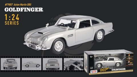 ASTON MARTIN DB5 James Bond GOLDFINGER (1964) 1:24 Motormax 79857