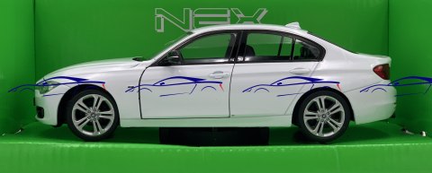 BMW 335i F30 white seria 3 model 24039 Welly 1:24 BMW 335i F30 white seria 3 model 24039 Welly 1:24
