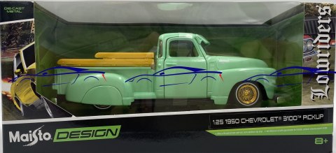 CHEVY 3100 PICKUP 1950 1:25 model Maisto 32545 CHEVY 3100 PICKUP 1950 1:25 model Maisto 32545