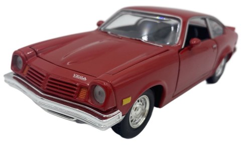 Chevrolet Vega 1974 1:24 Motormax 79046 czerwony Chevrolet Vega 1974 1:24 Motormax 79046 czerwony