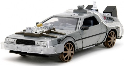 DMC-12 DeLorean Railroad Powrót do przyszłości 3 JADA 1:24 DMC-12 DeLorean Railroad Powrót do przyszłości 3 JADA 1:24