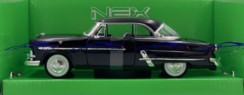 FORD CRESTLINE VICTORIA model 1953 WELLY 1:24 black FORD CRESTLINE VICTORIA model 1953 WELLY 1:24 black