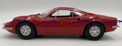 Ferrari Dino 246 GT 1969 red 1:18 model MCG 18359 Ferrari Dino 246 GT 1969 red 1:18 model MCG 18359