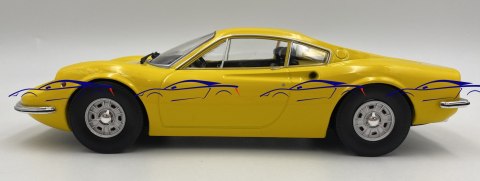 Ferrari Dino 246 GT 1969 yellow 1:18 model MCG 18168 Ferrari Dino 246 GT 1969 yellow 1:18 model MCG 18168