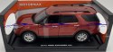 Ford Explorer XLT 2015 1:18 model Motormax 73186 red