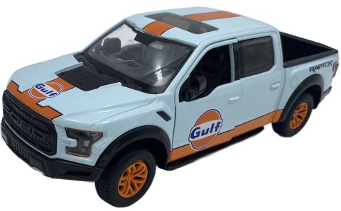 Ford F-150 Raptor 2017 GULF model 1:27 Motormax 79665 Ford F-150 Raptor 2017 GULF model 1:27 Motormax 79665