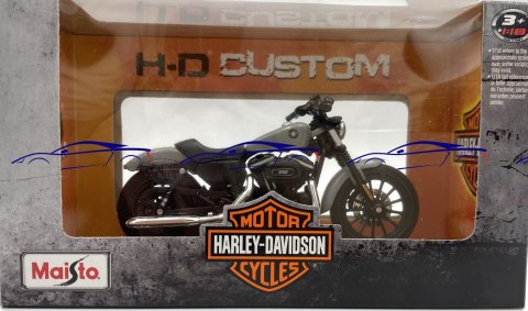 HARLEY-DAVIDSON Sportster Iron 883 2022 1:18 Maisto szary HARLEY-DAVIDSON Sportster Iron 883 2022 1:18 Maisto szary