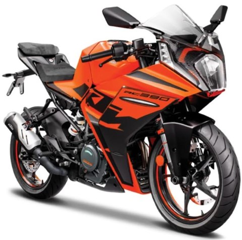 KTM RC 390 motocykl model 1:12 Maisto 62036 KTM RC 390 motocykl model 1:12 Maisto 62036