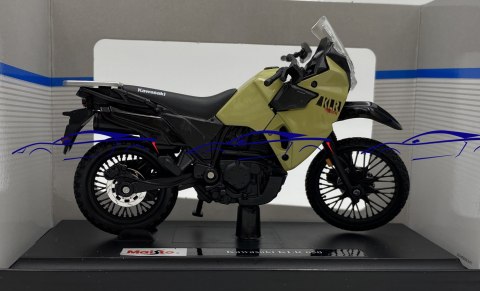 Kawasaki KLR 650 z podstawką model 1:18 Maisto Kawasaki KLR 650 z podstawką model 1:18 Maisto