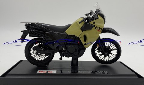 Kawasaki KLR 650 z podstawką model 1:18 Maisto Kawasaki KLR 650 z podstawką model 1:18 Maisto