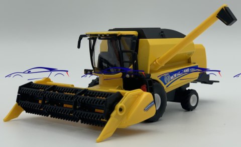 Kombajn zbożowy New Holland TC5.90 Bburago 31721 metal 18cm Kombajn zbożowy New Holland TC5.90 Bburago 31721 metal 18cm
