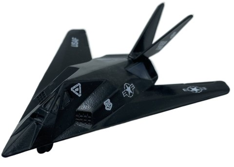 Lockheed Martin F-117 Nighthawk 4,5" 11,5 cm METAL Motormax Lockheed Martin F-117 Nighthawk 4,5" 11,5 cm METAL Motormax