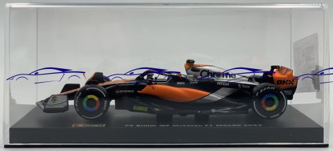 McLaren MCL60 F1 2023 #4 Norris KASK BBurago 1:43 McLaren MCL60 F1 2023 #4 Norris KASK BBurago 1:43