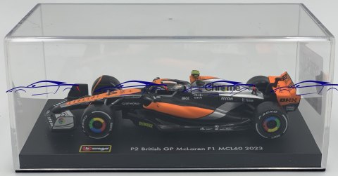 McLaren MCL60 F1 2023 #4 Norris KASK BBurago 1:43 McLaren MCL60 F1 2023 #4 Norris KASK BBurago 1:43