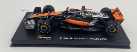 McLaren MCL60 F1 2023 #81 Piastri KASK BBurago 1:43 McLaren MCL60 F1 2023 #81 Piastri KASK BBurago 1:43