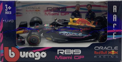 RB19 GP Miami F1 Red Bull 2023 #1 Max Verstappen BBurago 1:43 RB19 GP Miami F1 Red Bull 2023 #1 Max Verstappen BBurago 1:43