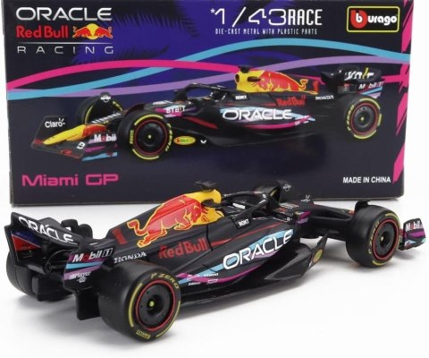 RB19 GP Miami F1 Red Bull 2023 #1 Max Verstappen BBurago 1:43 RB19 GP Miami F1 Red Bull 2023 #1 Max Verstappen BBurago 1:43