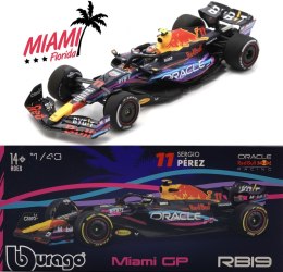 RB19 GP Miami F1 Red Bull 2023 #11 Perez KASK BBurago 1:43