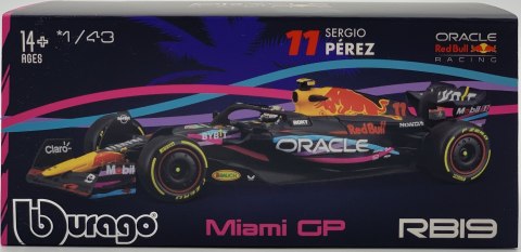 RB19 GP Miami F1 Red Bull 2023 #11 Perez KASK BBurago 1:43 RB19 GP Miami F1 Red Bull 2023 #11 Perez KASK BBurago 1:43