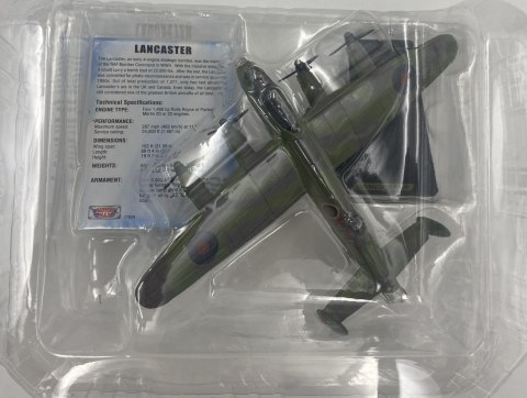 Samolot Avro Lancaster model podstawka METAL Motormax Samolot Avro Lancaster model podstawka METAL Motormax
