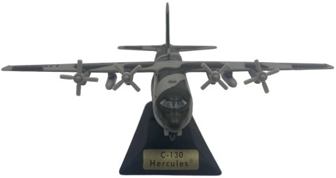 Samolot Lockheed C-130 Hercules model podstawka METAL Motormax Samolot Lockheed C-130 Hercules model podstawka METAL Motormax