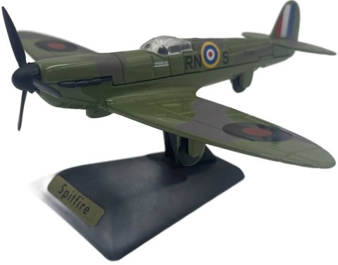 Samolot Supermarine Spitfire model podstawka METAL Motormax Samolot Supermarine Spitfire model podstawka METAL Motormax