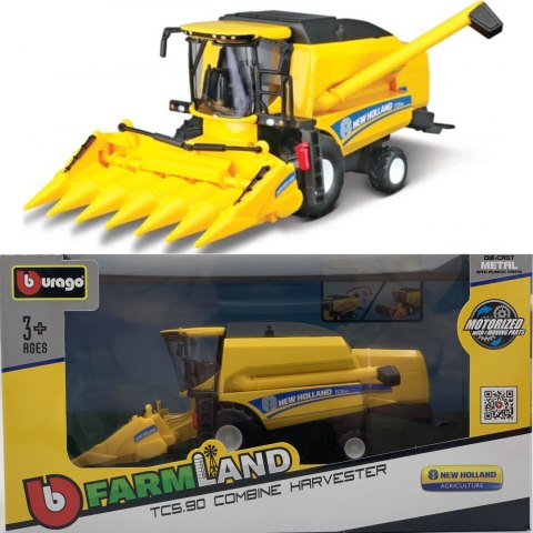Sieczkarnia New Holland TC5.90 Bburago 31722 metal 18cm Sieczkarnia New Holland TC5.90 Bburago 31722 metal 18cm