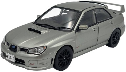 Subaru Impreza WRX STi model WB124208 WhiteBox 1:24 silver Subaru Impreza WRX STi model WB124208 WhiteBox 1:24 silver
