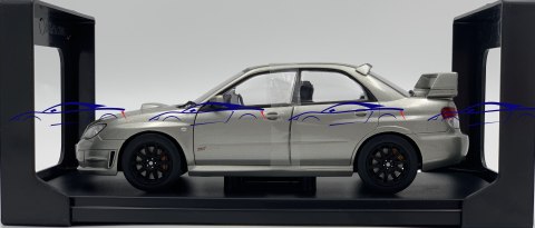 Subaru Impreza WRX STi model WB124208 WhiteBox 1:24 silver Subaru Impreza WRX STi model WB124208 WhiteBox 1:24 silver