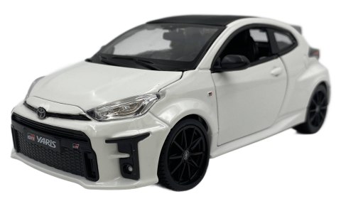 Toyota Yaris GR 2021 biała model 1:24 Maisto 32909 Toyota Yaris GR 2021 biała model 1:24 Maisto 32909