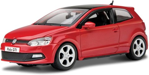 VW Volkswagen Polo GTI Mark 5 1:24 Bburago 21059 red VW Volkswagen Polo GTI Mark 5 1:24 Bburago 21059 red