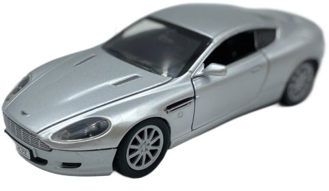 Aston Martin DB9 Coupe 1:24 model Motormax 73321 srebrny Aston Martin DB9 Coupe 1:24 model Motormax 73321 srebrny