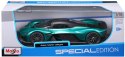 Aston Martin Valkyrie model 1:18 Maisto 31465 zielony