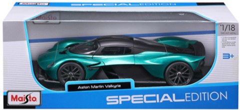 Aston Martin Valkyrie model 1:18 Maisto 31465 zielony Aston Martin Valkyrie model 1:18 Maisto 31465 zielony