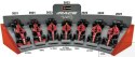 Ferrari F1 Leclerc Sainz SUPER zestaw 7 sztuk BBurago 1:43