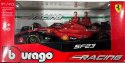 Ferrari F1 Leclerc Sainz SUPER zestaw 7 sztuk BBurago 1:43