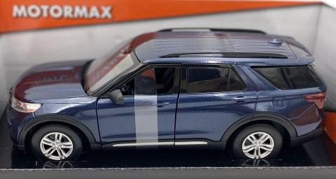 Ford Explorer XLT 2022 model 1:24 Motormax 79378 granatowy Ford Explorer XLT 2022 model 1:24 Motormax 79378 granatowy