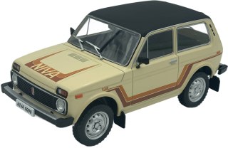 Lada Łada Niva 5000 1990 model METAL 124224 WhiteBox 1:24 beżowy