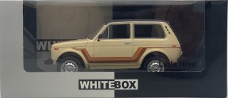 Lada Łada Niva 5000 1990 model METAL 124224 WhiteBox 1:24 beżowy