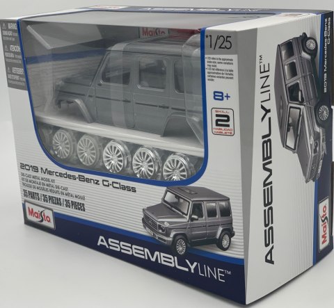 MERCEDES G G-Class 2019 1:25 do składania Maisto 39536 MERCEDES G G-Class 2019 1:25 do składania Maisto 39536