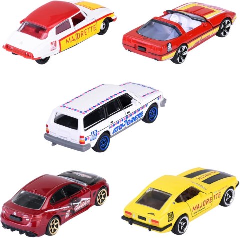 Majorette 60-lecie 5-sztuk seria limitowana 1:64 metal 212054101 Majorette 60-lecie 5-sztuk seria limitowana 1:64 metal 212054101