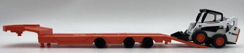 Mercedes Benz Actros Gigaspace lora ładowarka Bobcat Bburago 1:43 32313 Mercedes Benz Actros Gigaspace lora ładowarka Bobcat Bburago 1:43 32313