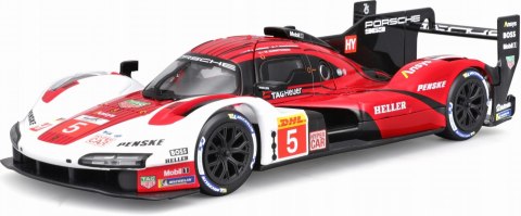 PORSCHE 963 #5 Penske Motorsport FIA WEC 24h Le Mans 1:24 BBurago 28022 PORSCHE 963 #5 Penske Motorsport FIA WEC 24h Le Mans 1:24 BBurago 28022