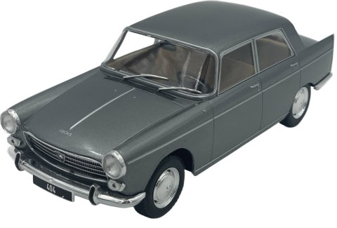 Peugeot 404 1960 model METAL 124160 WhiteBox 1:24 grafitowy Peugeot 404 1960 model METAL 124160 WhiteBox 1:24 grafitowy