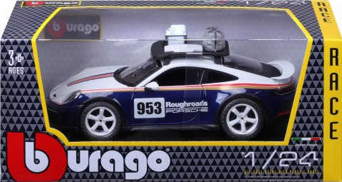 Porsche 911 Dakar Roughroads 953 1:24 BBurago 28029 Porsche 911 Dakar Roughroads 953 1:24 BBurago 28029