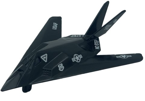 Samolot Lockheed Martin F-117 Nighthawk 4,5" 11,5 cm METAL Motormax BOX Samolot Lockheed Martin F-117 Nighthawk 4,5" 11,5 cm METAL Motormax BOX