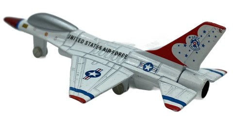 Samolot Lockheed Martin F-16 Fighting Falcon 3,5" 9 cm METAL Motormax Samolot Lockheed Martin F-16 Fighting Falcon 3,5" 9 cm METAL Motormax