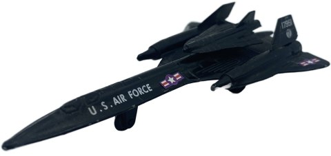Samolot Lockheed SR-71 Blackbird 4,5" 11,5 cm METAL Motormax Samolot Lockheed SR-71 Blackbird 4,5" 11,5 cm METAL Motormax